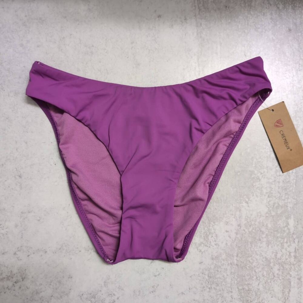 NWT Cremieux Amavi Orchid French Hipster Swim Bikini Bottom XS